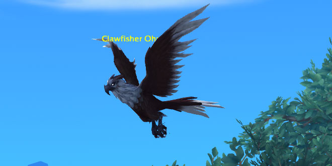 Clawfisher Ohuna - Drops Windsong Plumage When Skinned